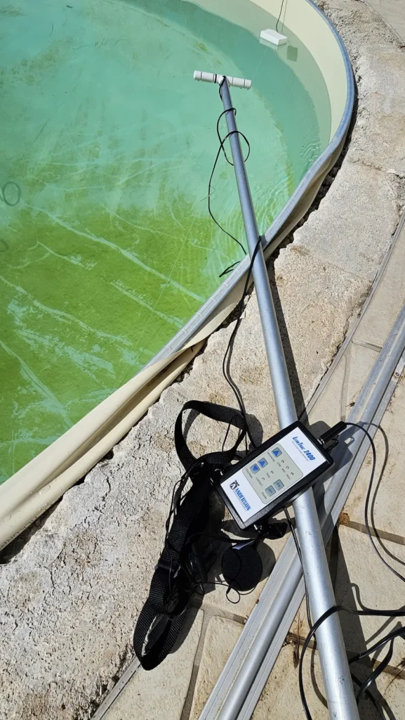 Détection acoustique pour localiser une fuite à Saint-Laurent-du-Var